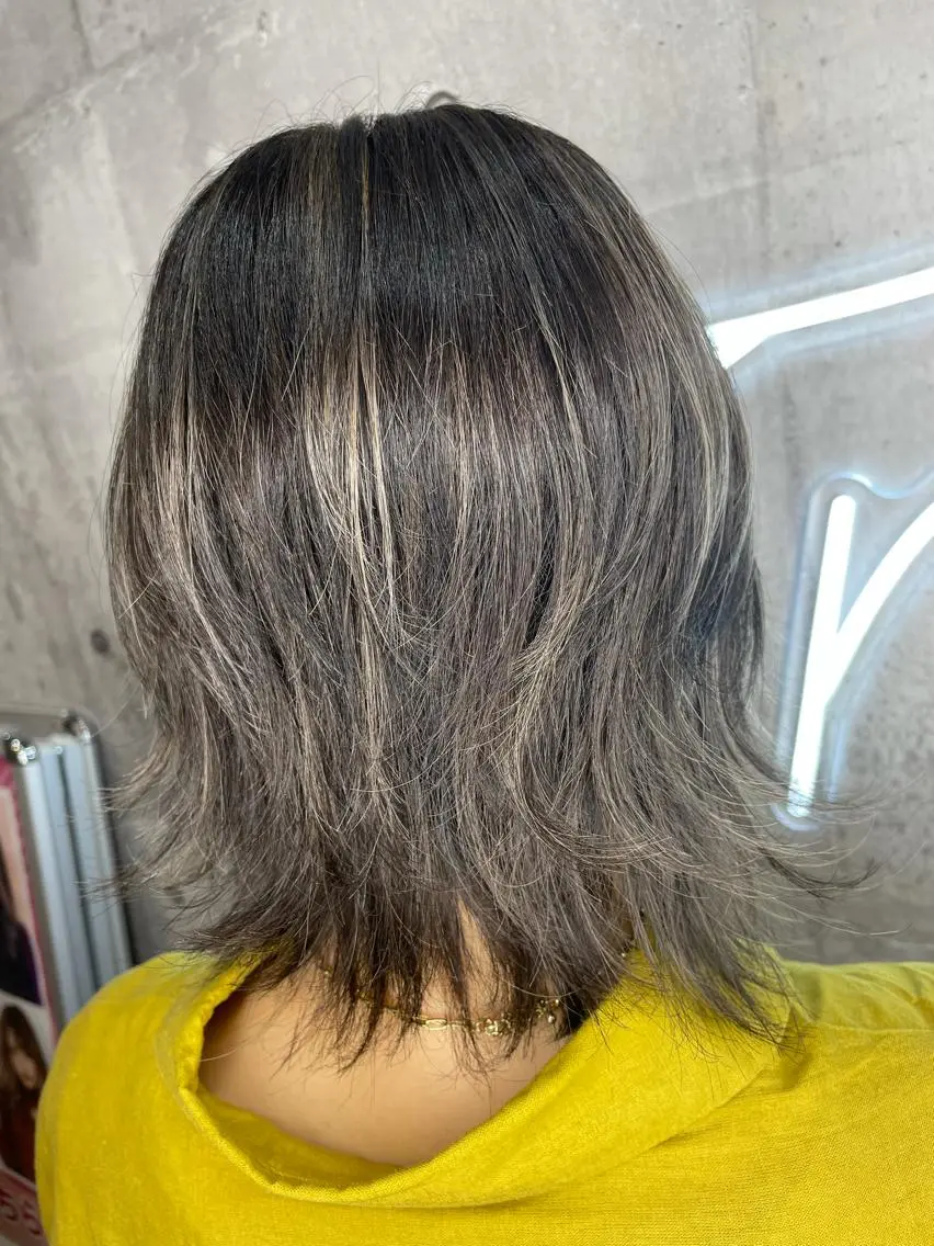 ショート カラー パーマ ヘアアレンジ メンズ キッズ ネイル マツエク・マツパ シールエクステ メンズバレイヤージュ メンズハイライト メンズインナーカラー メンズ韓国風 北千住10分 肥高　壮汰のヘアスタイル