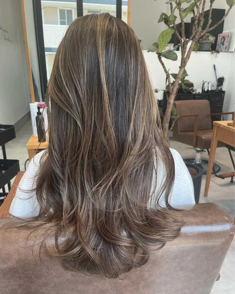 ロング 河内 元伸のヘアスタイル