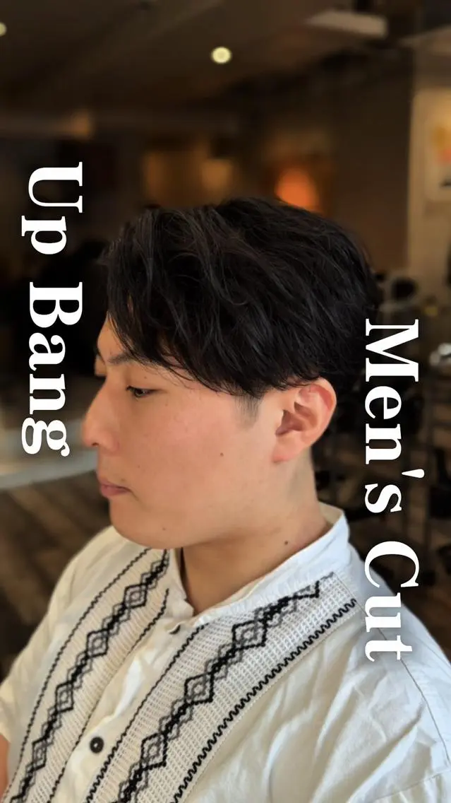 ショート メンズ カット 札幌大通/メンズ/ 縮毛矯正•髪質改善のヘアスタイル