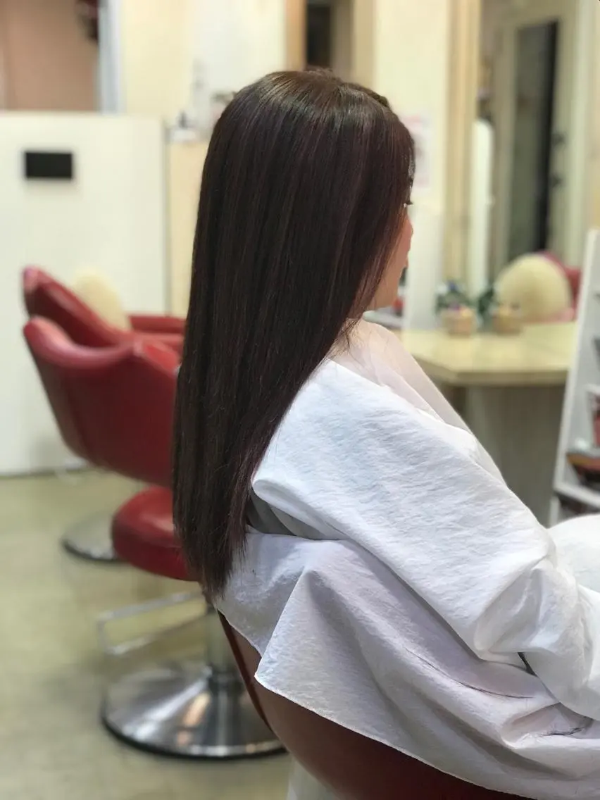 ロング カラー イルミナカラー ささき まさとのヘアスタイル