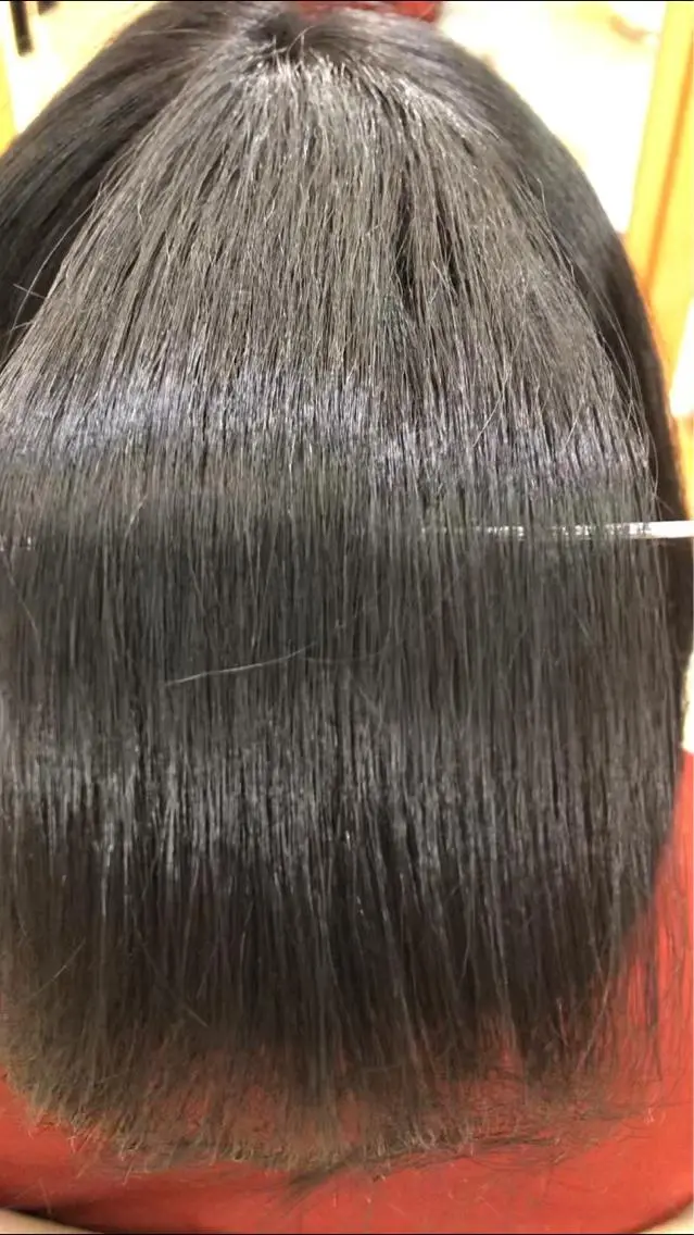 ミディアム トリートメント 松田 真央のヘアスタイル