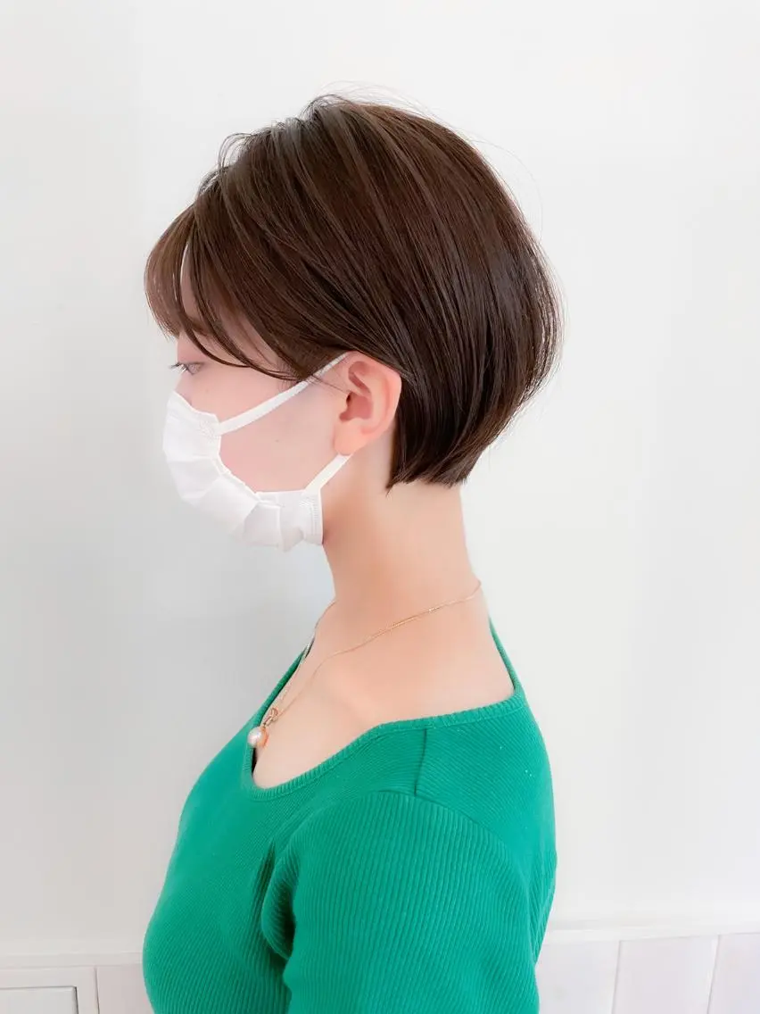 ショート カット トリートメント 小幡永吉 ✨ショート✨韓国✨のヘアスタイル