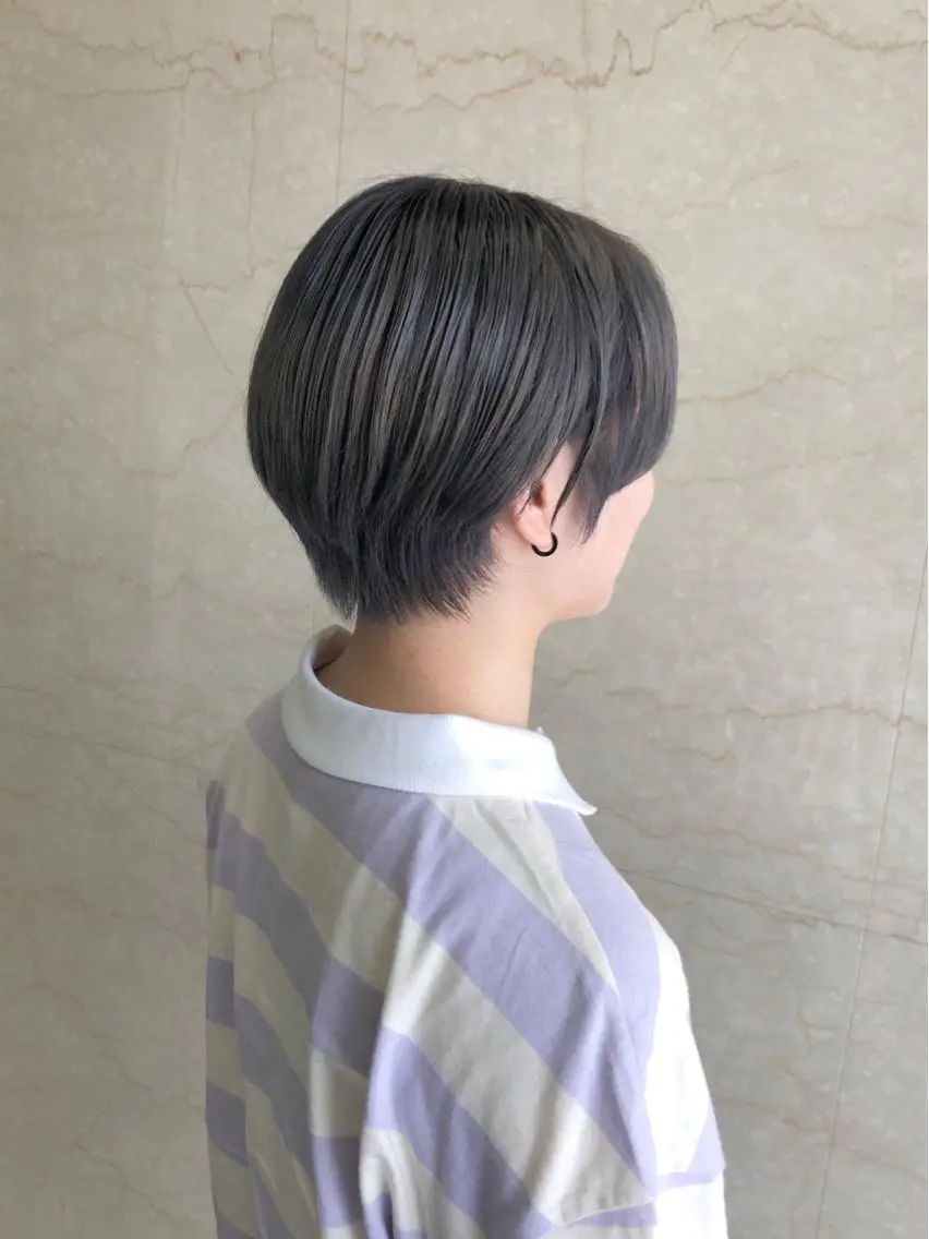 ショート ショートヘア キノシタ ナオユキのヘアスタイル