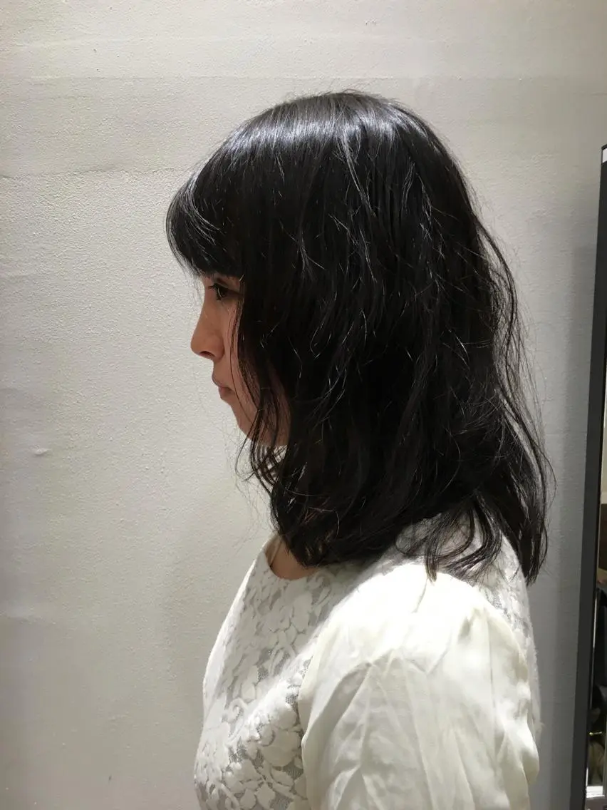 ミディアム TELA HAIR 幕張本郷店　千尋のヘアスタイル