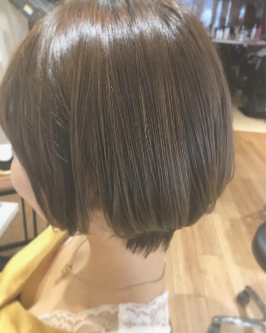 カラー イルミナカラー 高石 かおりのヘアスタイル