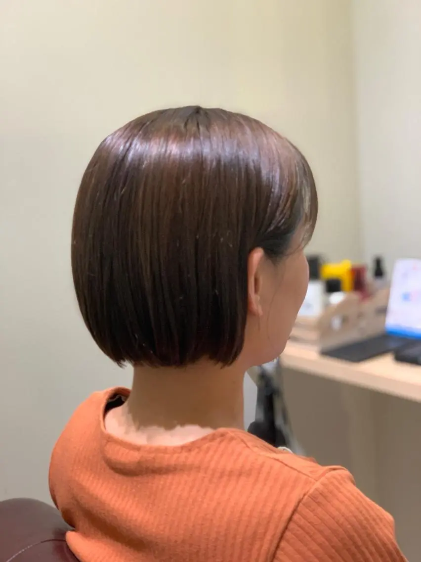 ショート カラー 北川 拓也のヘアスタイル