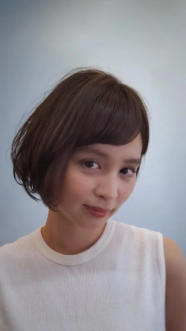 ショート カラー パーマ ヘアアレンジ スタイリスト YOUのヘアスタイル