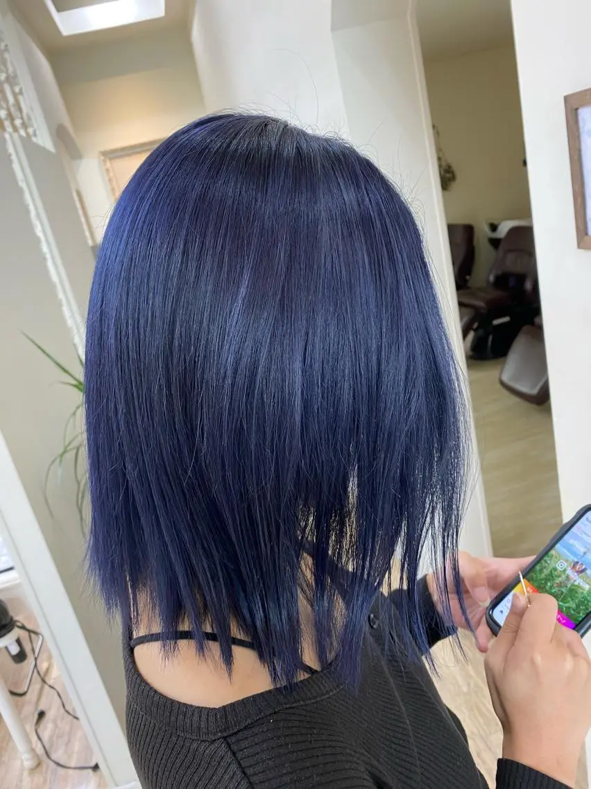 カラー SALOWIN栄 高須大貴のヘアスタイル