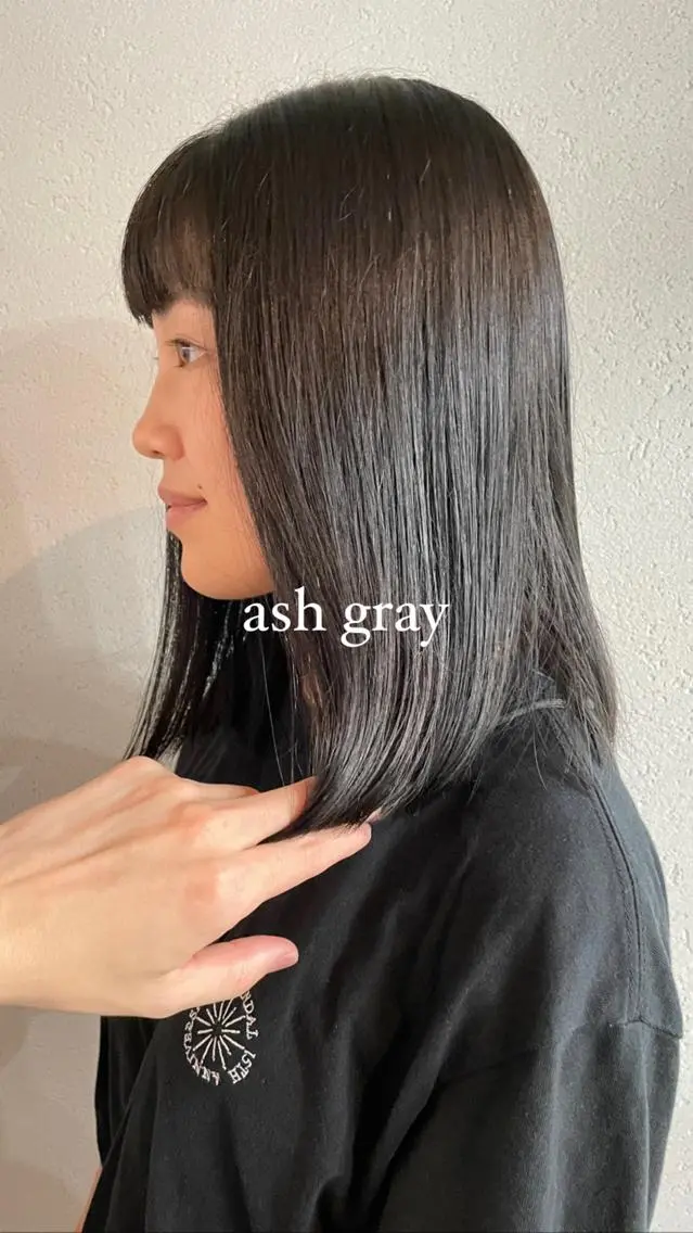 ミディアム カラー 吉田一輝 外国人パーマのヘアスタイル