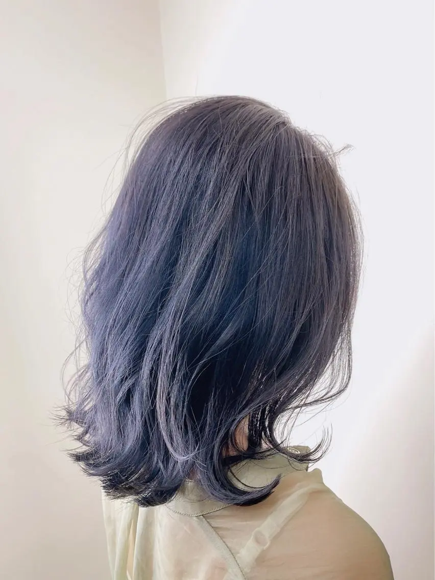 ミディアム 伊藤 舜斗のヘアスタイル