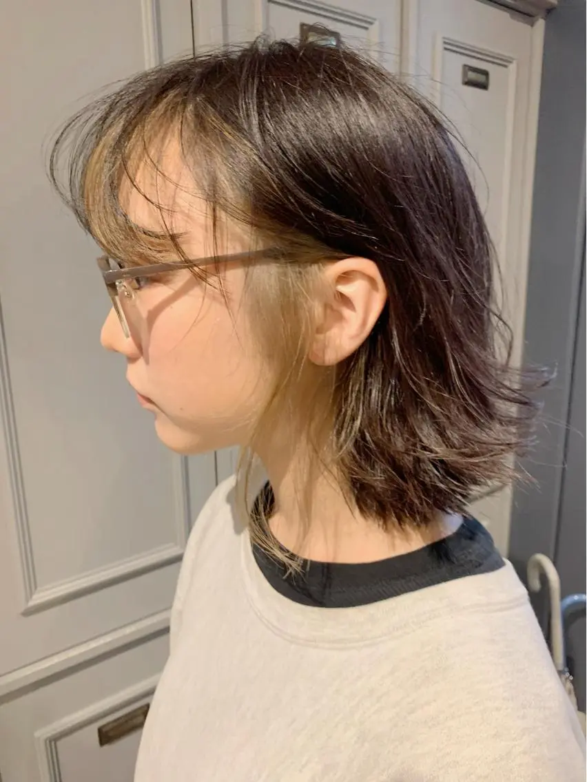 ショート カラー インナーカラー 川村 政輝のヘアスタイル