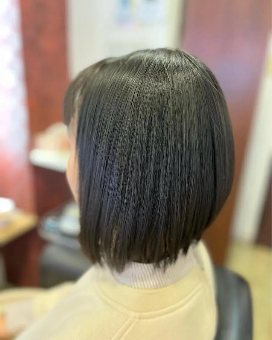 ショート パーマ 縮毛矯正 織田 英之のヘアスタイル