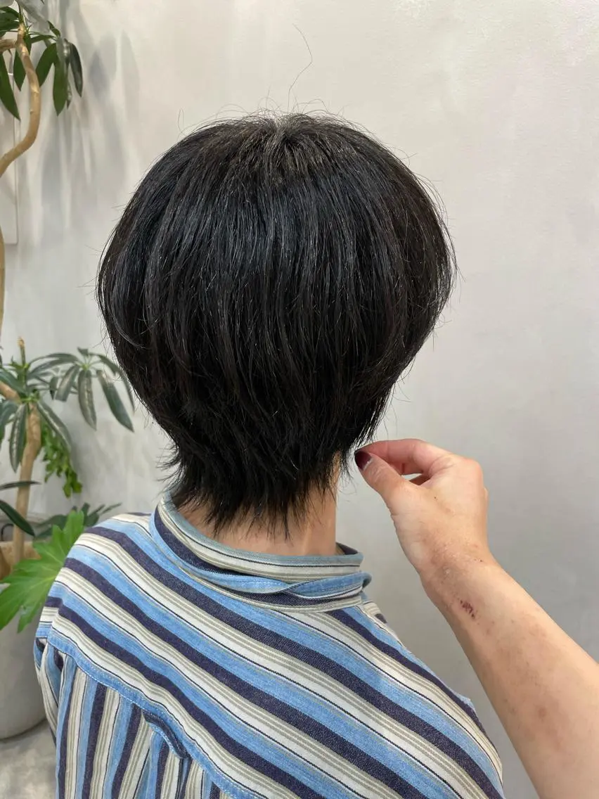 メンズ 表参道レイヤーカット 髪質改善山岸季生のヘアスタイル