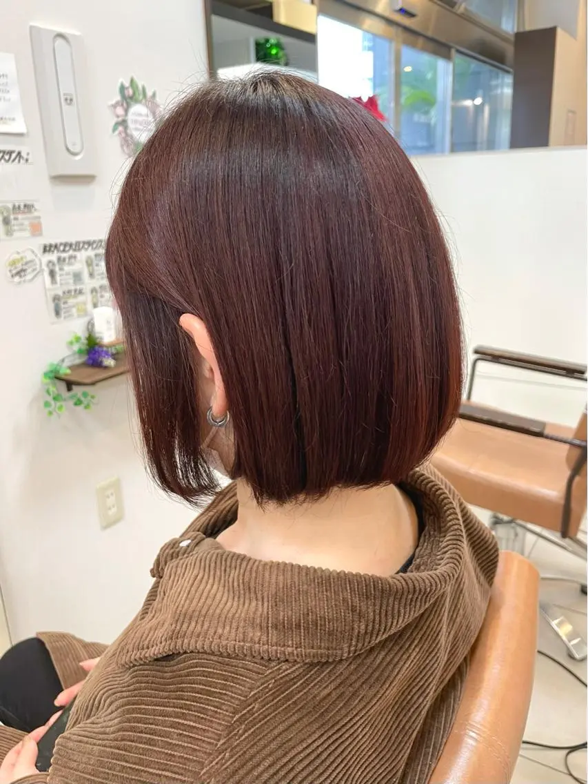 ショート カット ヘアカラー 明石遼/ベージュ / ピンクのヘアスタイル