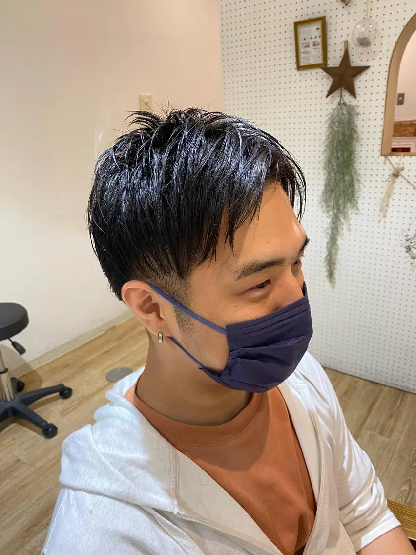メンズ カット 🫧顔周りカット 🫧樫村優香のヘアスタイル