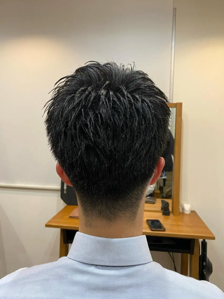 ショート メンズ 髪質改善&縮毛矯正 カット/soyaのヘアスタイル