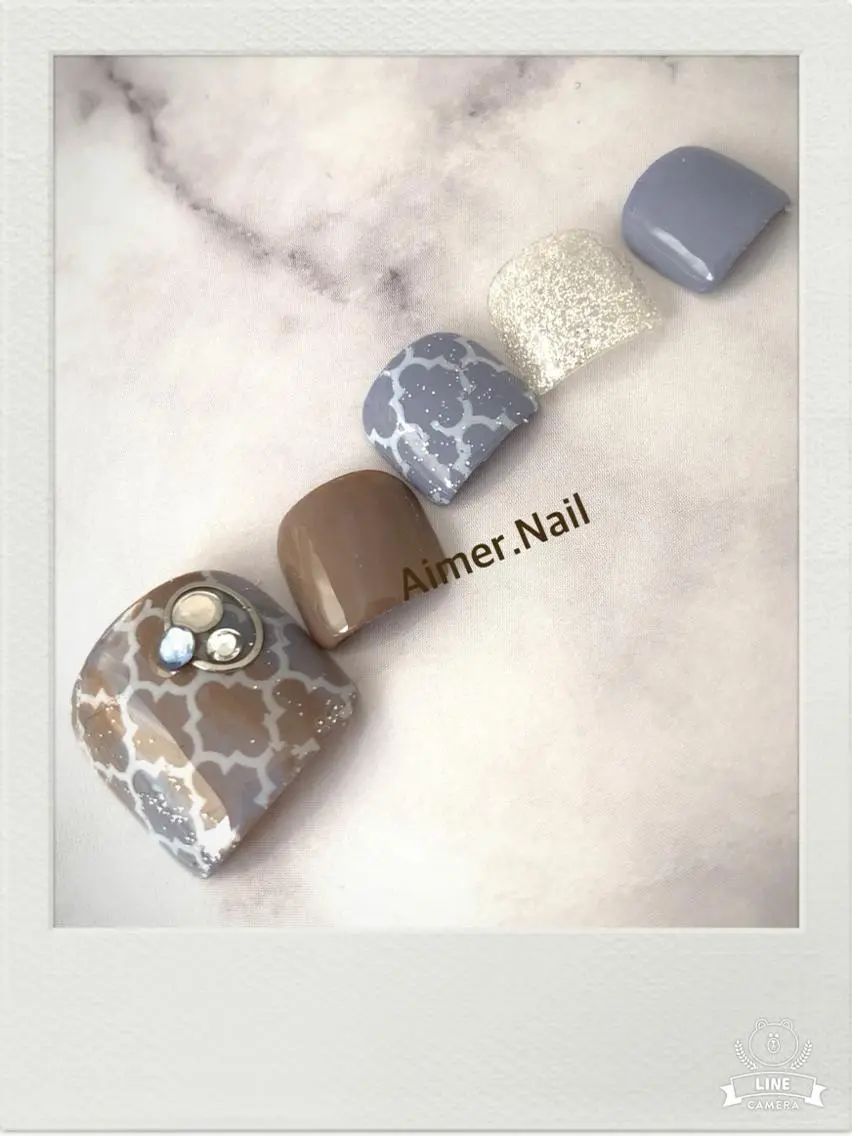 ネイル フットネイル フットネイル Aimer. Nailのネイルデザイン