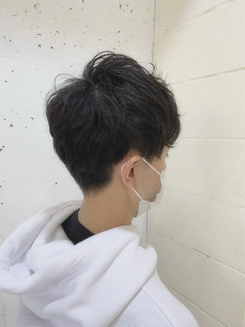 ショート パーマ メンズ メンズパーマ 千葉駅徒歩1分✂︎ 宮内のヘアスタイル