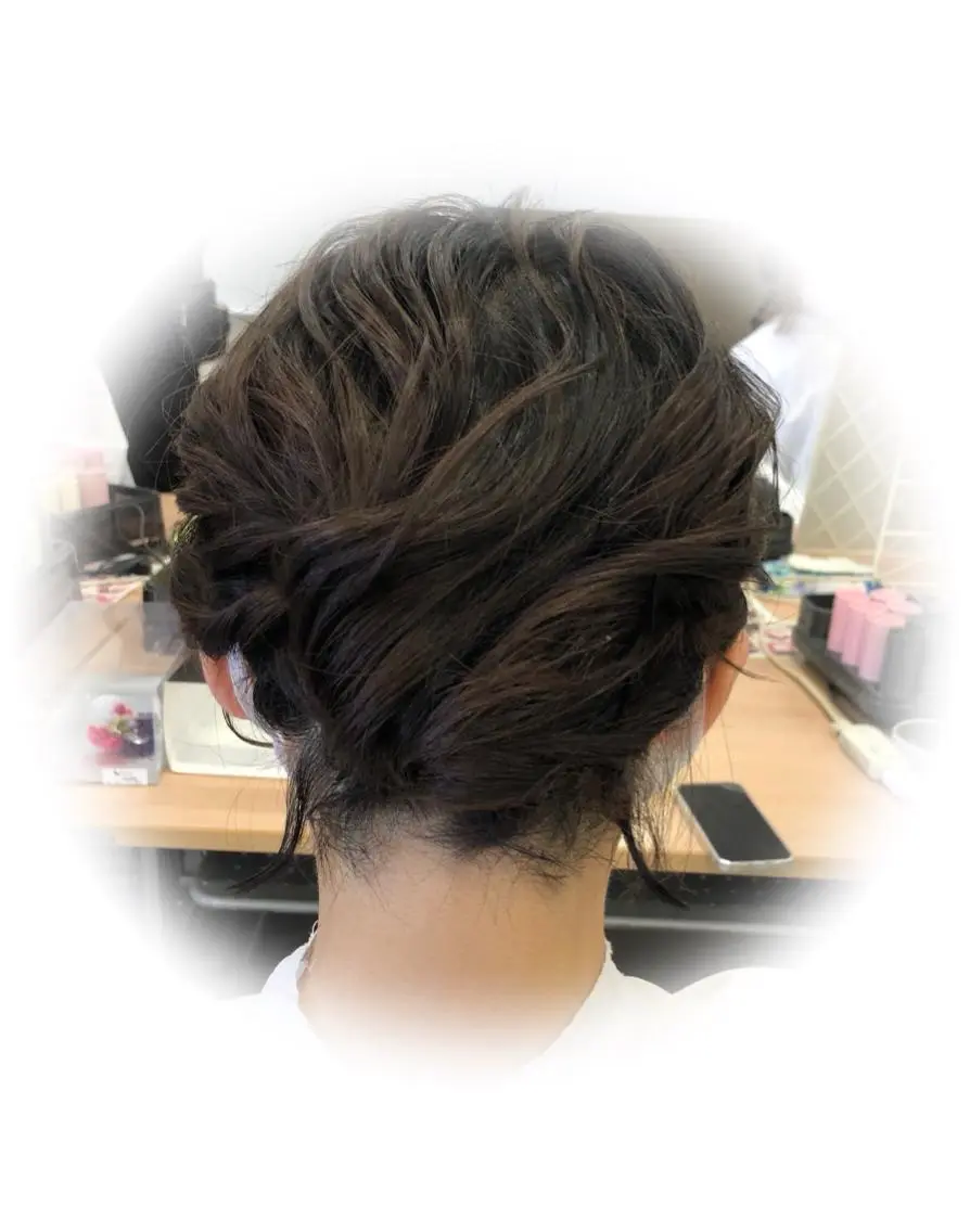 ヘアアレンジ HempBeauty 浅野アサミのヘアスタイル