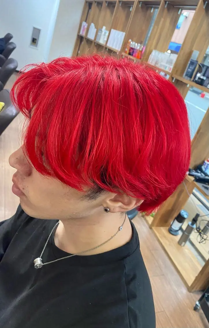 ショート メンズ 限界オタク美容師 💜Natsuki☁のヘアスタイル