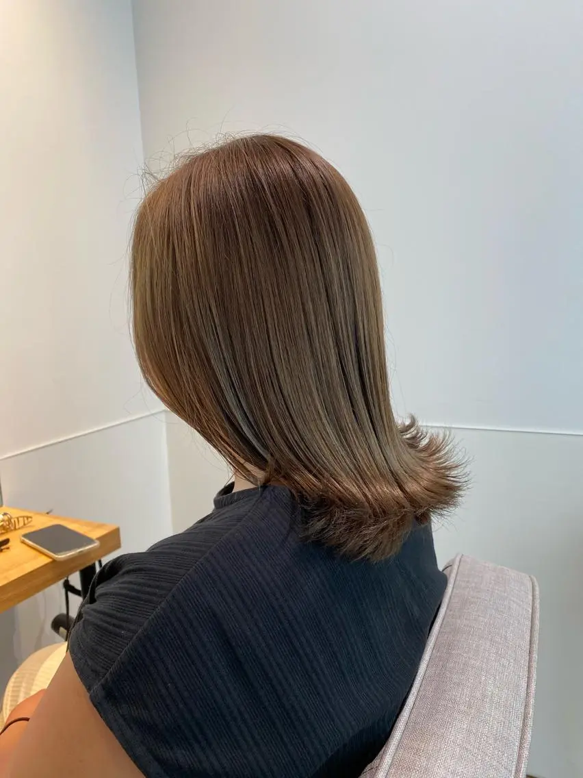 セミロング カラー CURIO/南船場 /RIN💈🍎のヘアスタイル