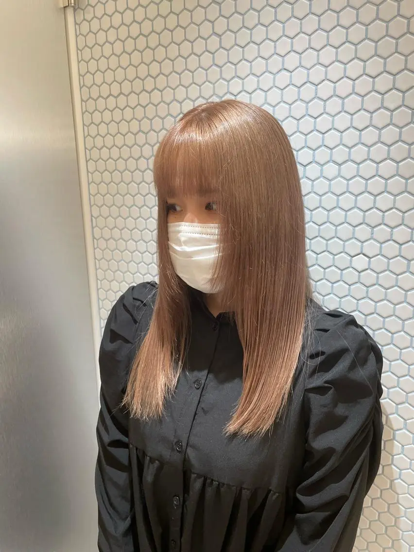 ロング カラー メンズブリーチ カラーhirokoのヘアスタイル