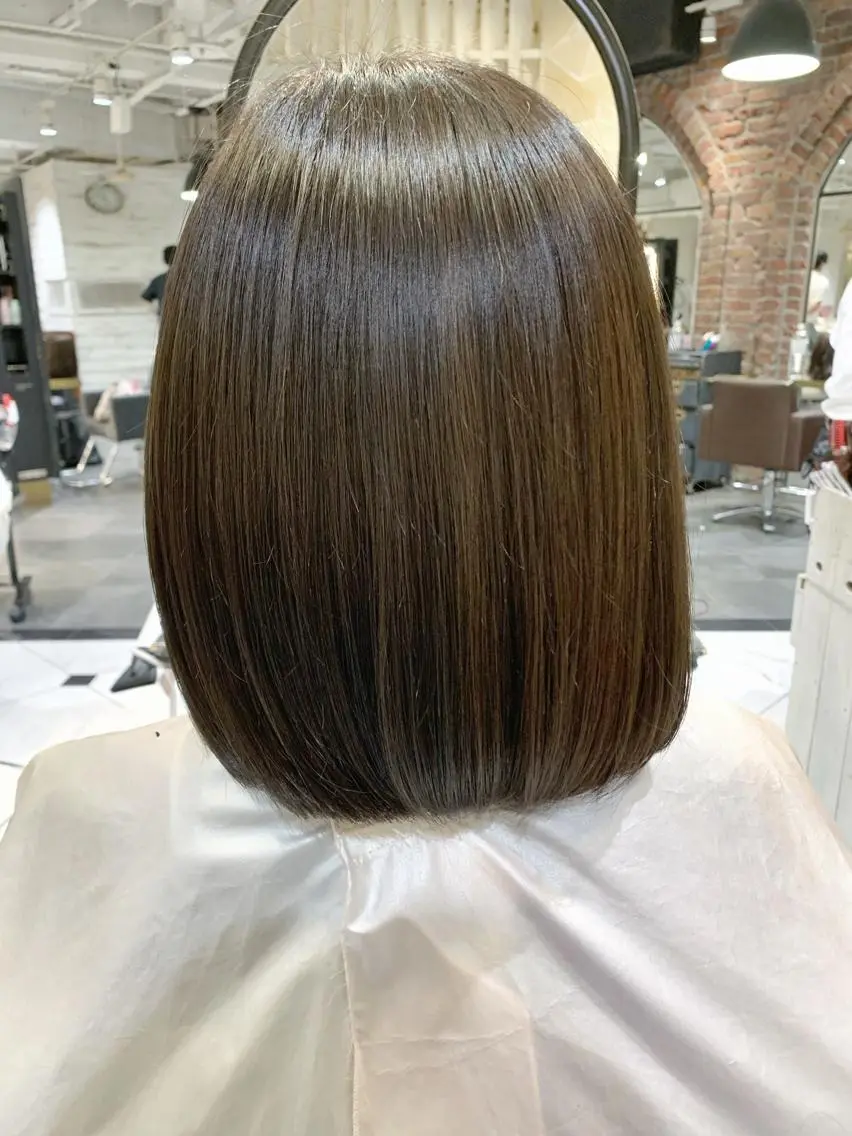 ミディアム カラー 🌈髪質改善 縮毛矯正特化🌈松田のヘアスタイル