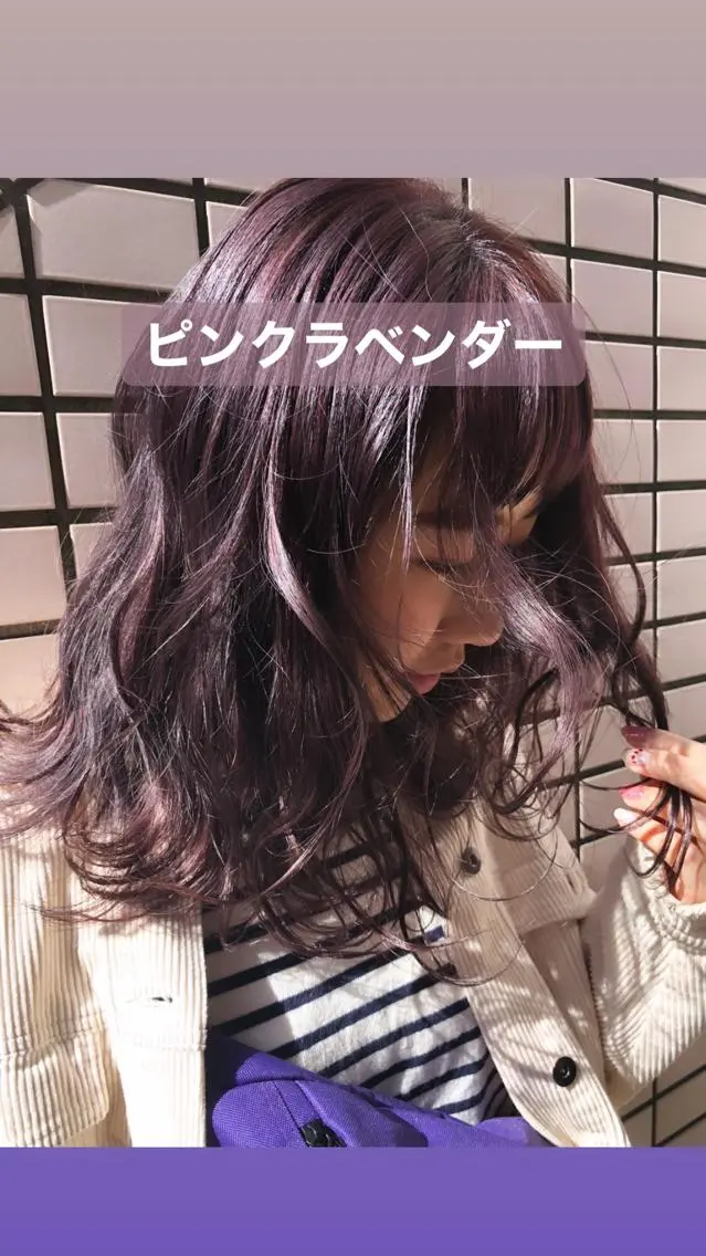 ミディアム カラー 店長 小池アキトのヘアスタイル
