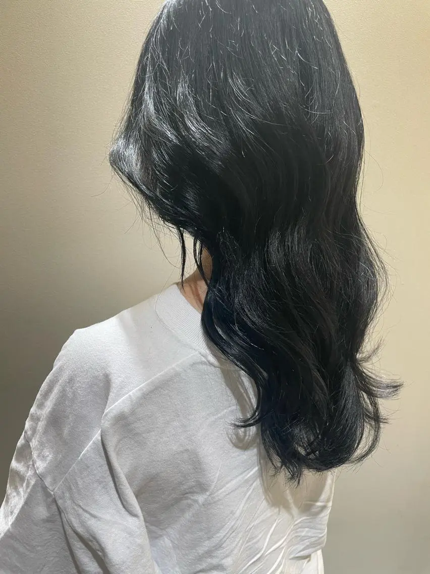 ロング カラー 骨格診断/似合わせ カットあさみななこのヘアスタイル