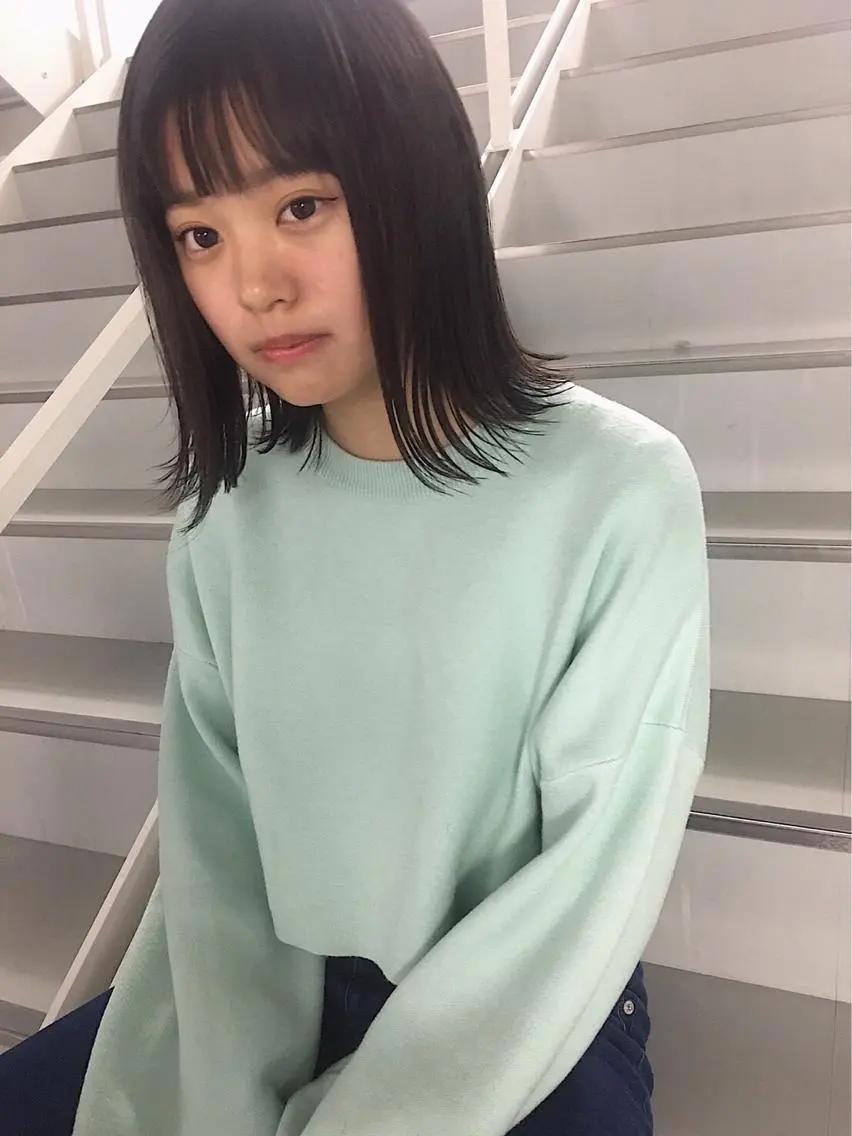 ミディアム ボブ 横田 美咲のヘアスタイル