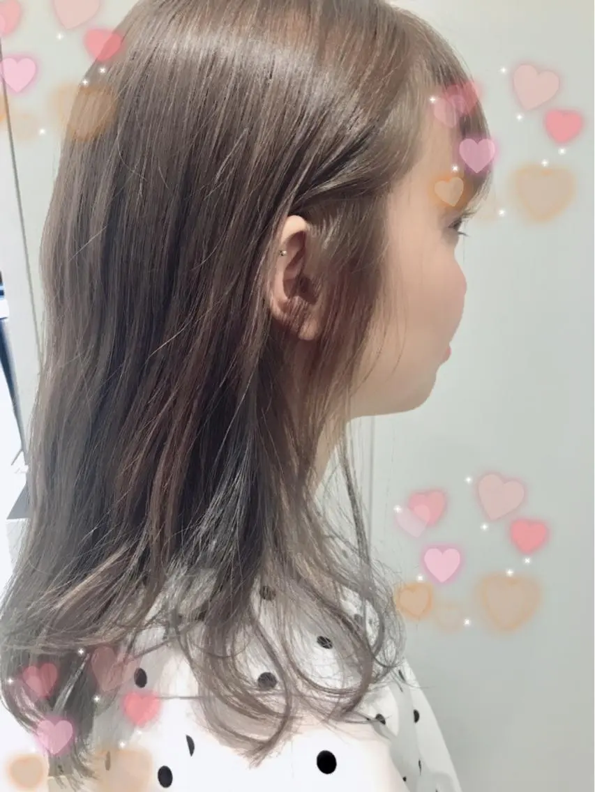 カラー ブリーチ 新宿駅近♡個室 ♡関口三都季🌜のヘアスタイル