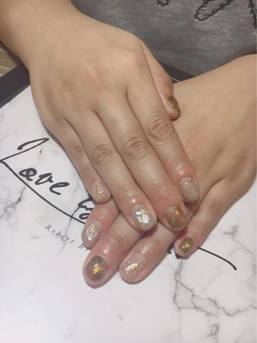 ネイル 持ち込み ハンドネイル LOVE NAIL 💕Sonoのネイルデザイン