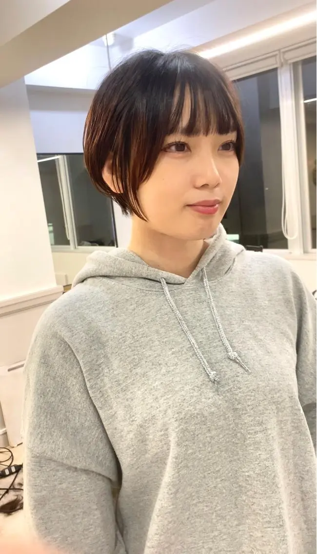 ショート 会田 渡夢のヘアスタイル