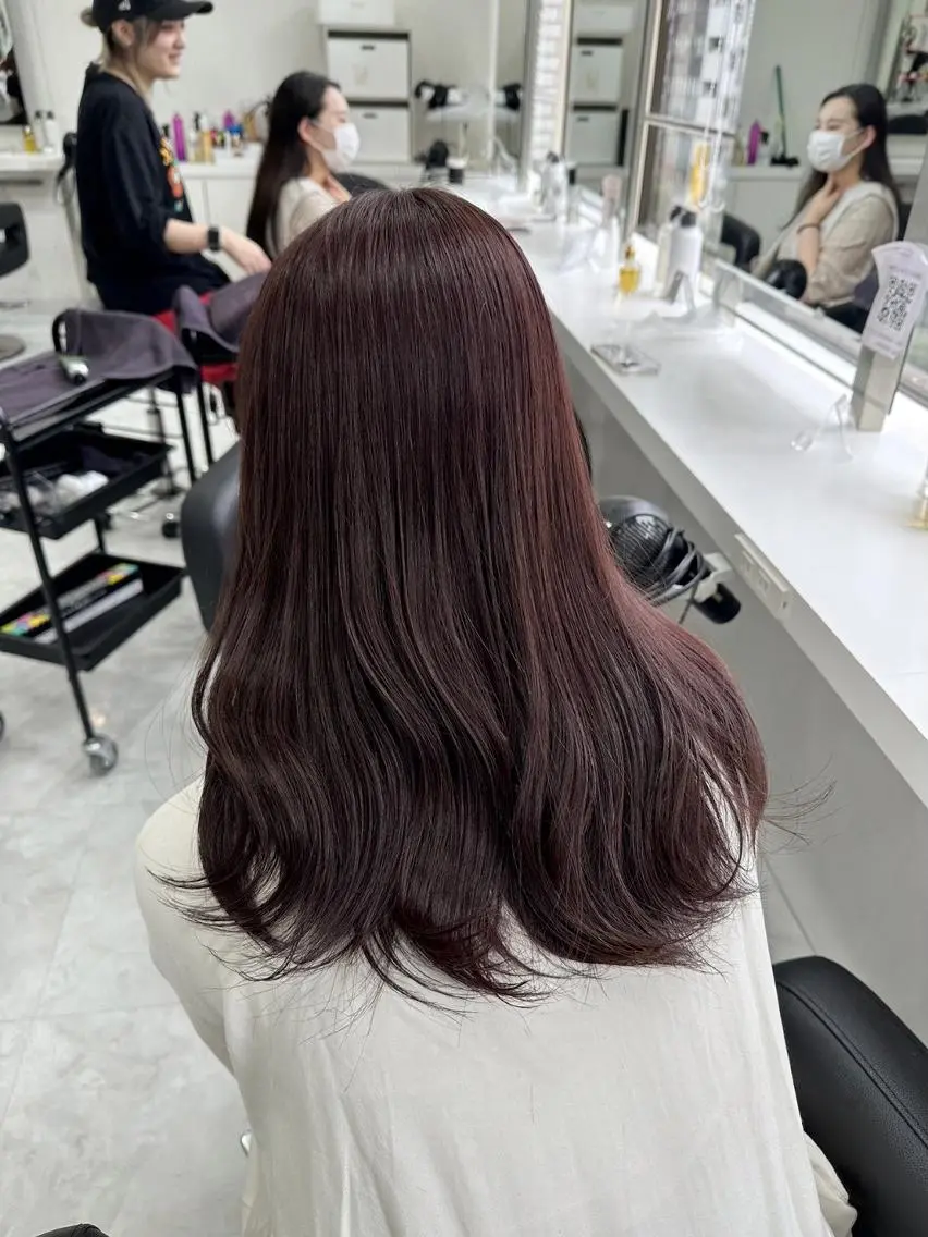 ロング カラー 🤍ブリーチなし ブラウンhimi🤍のヘアスタイル
