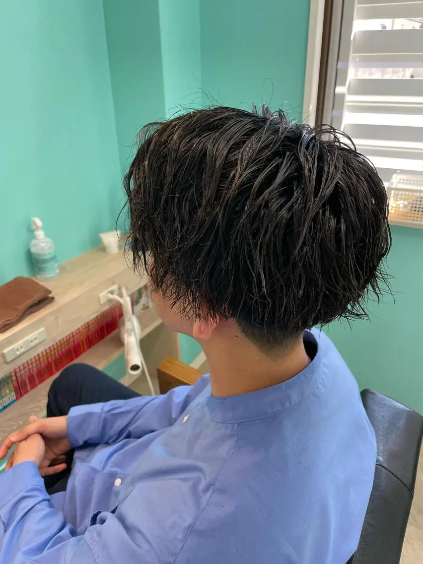 パーマ 柳井 健太のヘアスタイル