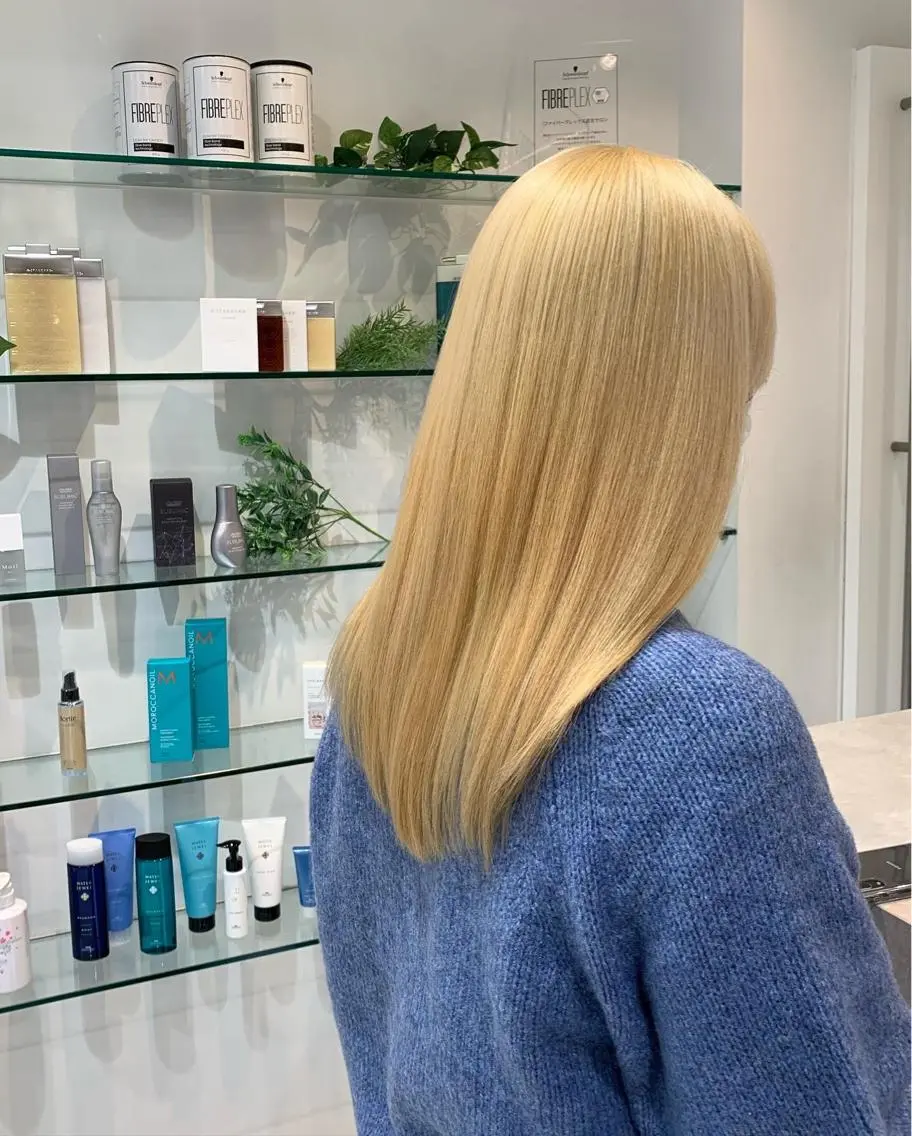 ロング カラー 末武 佑太のヘアスタイル