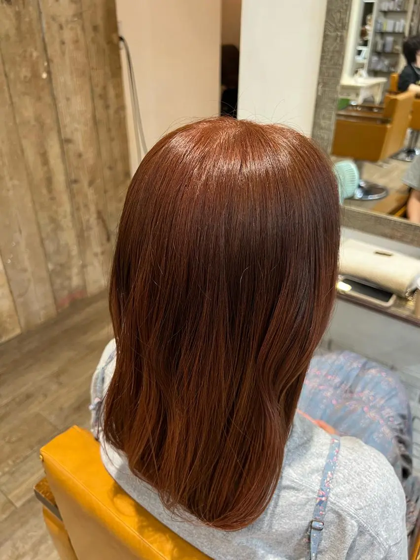 ロング カラー ayaka‎/暖色/ レイヤーカット🩰のヘアスタイル