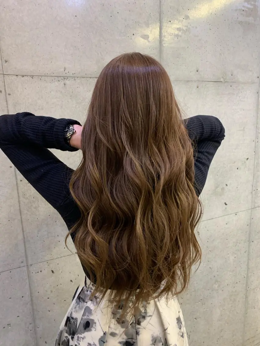 ロング カラー ✨縮毛矯正/髪質改善 錦糸町/松坂拓馬のヘアスタイル