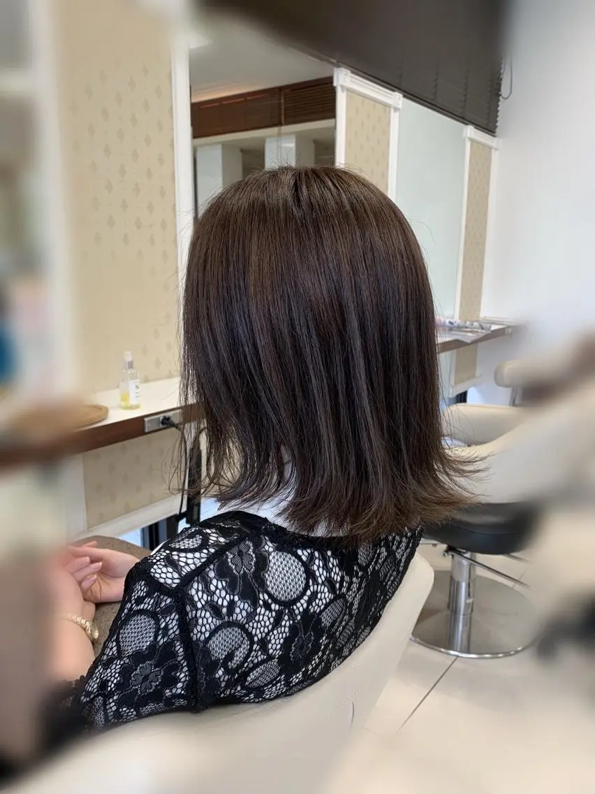 ミディアム miiro 長津田 髪質改善 フジムラのヘアスタイル