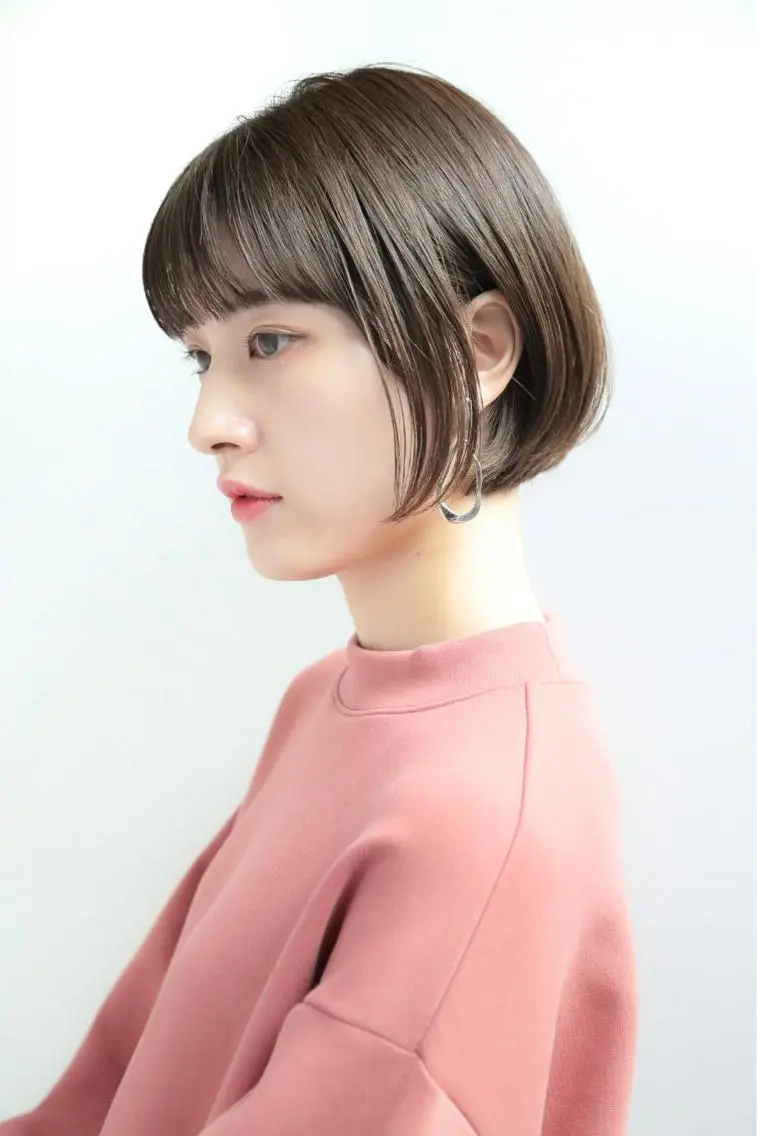 ショート カット ヘアカラー トリートメント ヘッドスパ 🇰🇷韓国レイヤー 錦糸町【北山謙三】のヘアスタイル