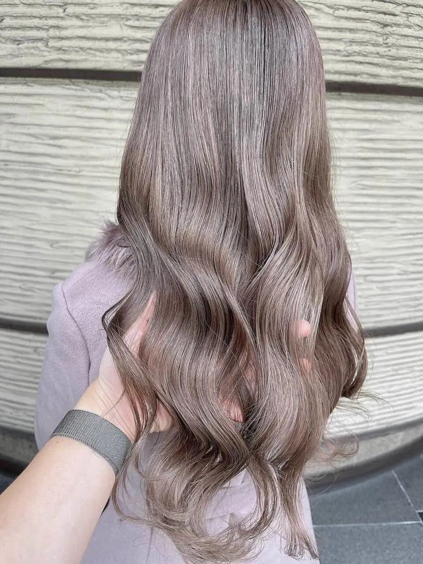 セミロング カラー 高原 宏幸のヘアスタイル