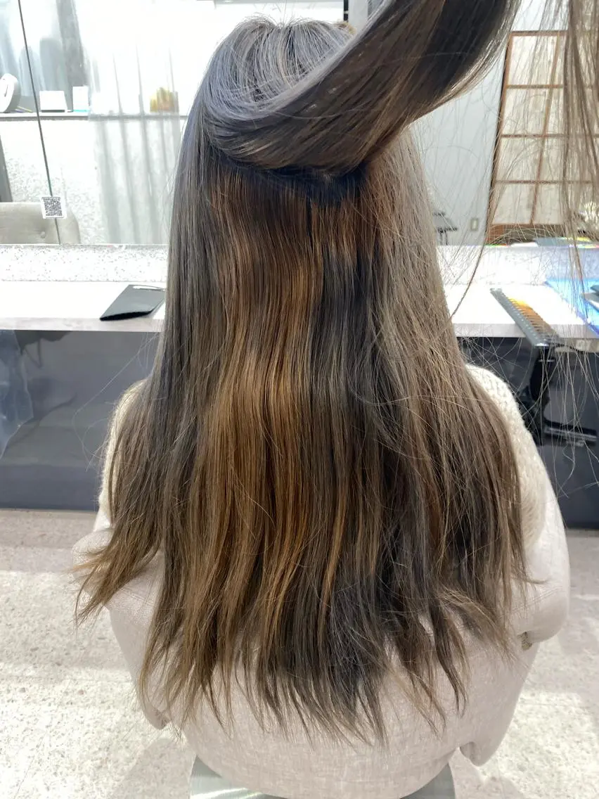 ロング カラー パーマ ヘアアレンジ メンズ キッズ ネイル マツエク・マツパ meRK 京都河原町のマツエク・マツパデザイン