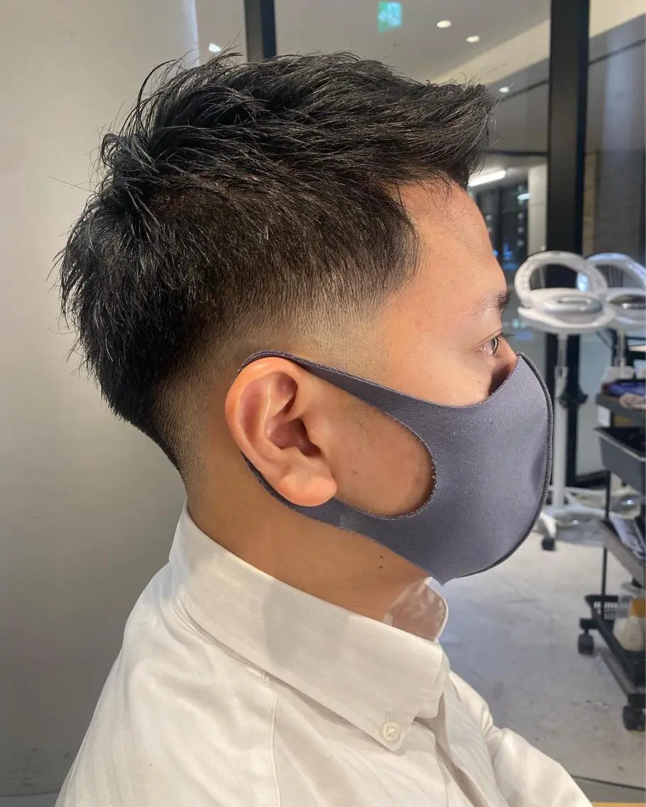 ショート メンズ unopulir 景山 凌のヘアスタイル
