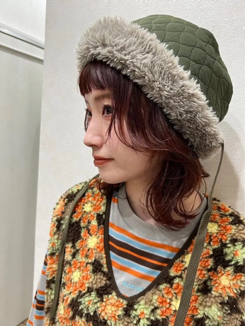 ミディアム ヘアアレンジ ミディアムレイヤー レイヤーカット 🍇おぐら めぐみ🍇のヘアスタイル