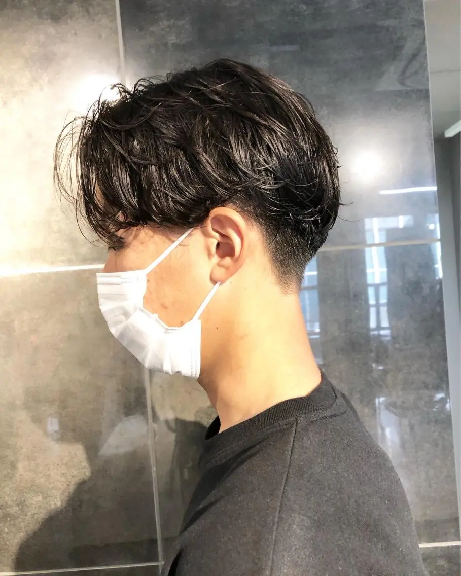 パーマ ヘアアレンジ メンズ カット パーマ トリートメント ヘアセット メンズ特化✂️栗原 侑也のヘアスタイル