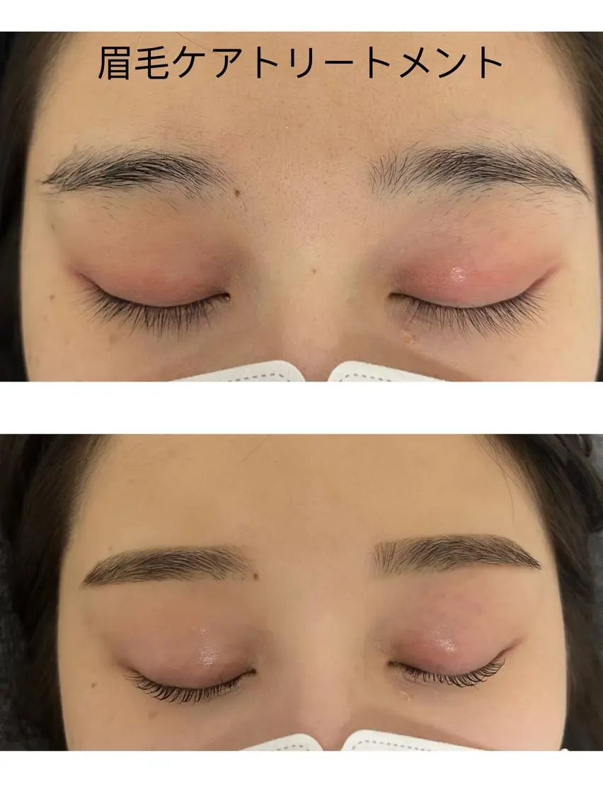 アイブロウ 眉毛ワックス脱毛 ワックス脱毛 Emiy BeautyLushのマツエク・マツパデザイン