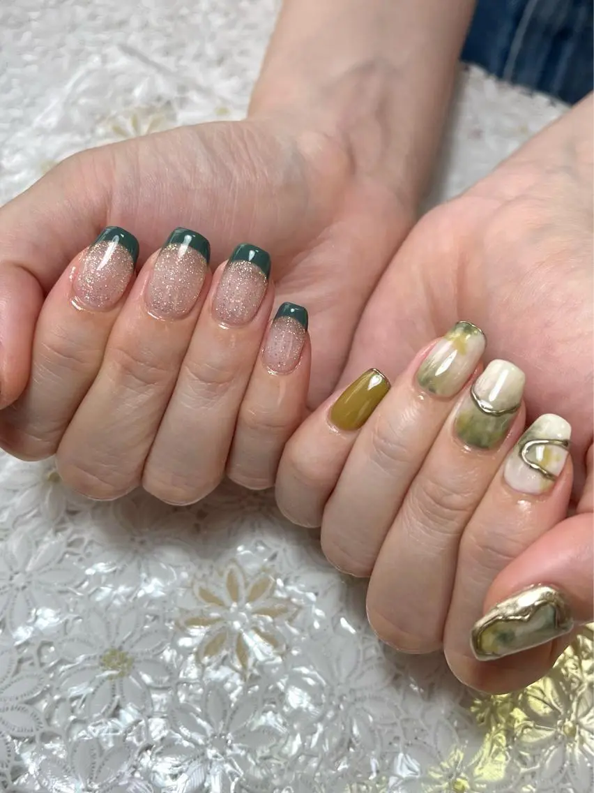ネイル ジェルネイル 韓国ネイル パラジェル nails' it...のネイルデザイン