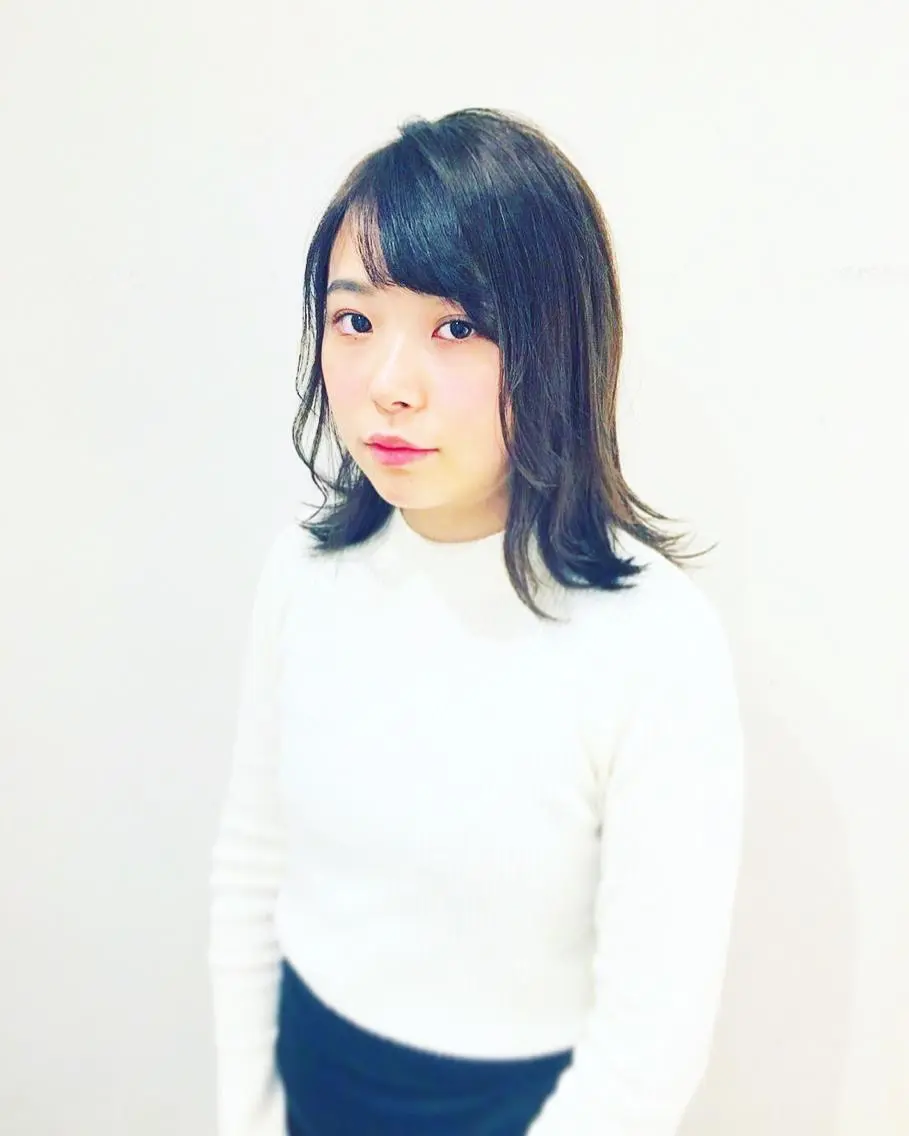 ミディアム trip kano.のヘアスタイル