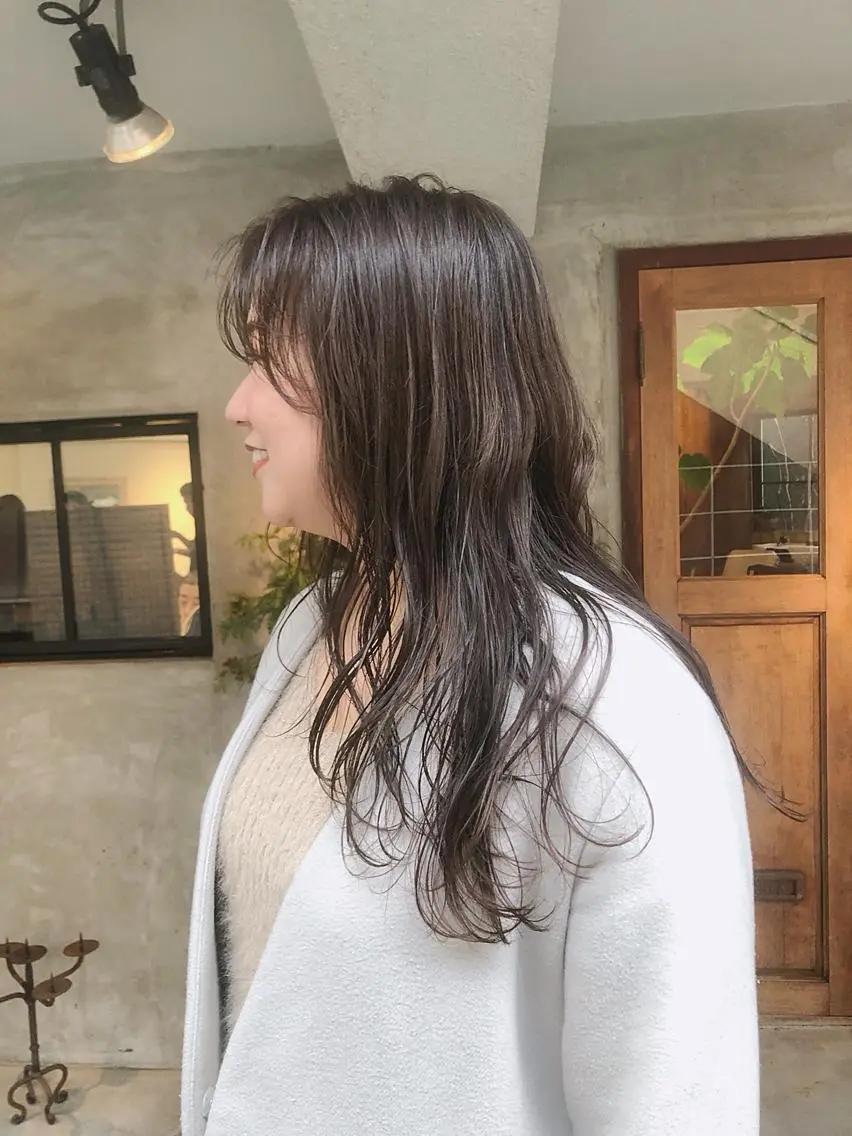 ロング ハイライト 後藤 雅貴のヘアスタイル