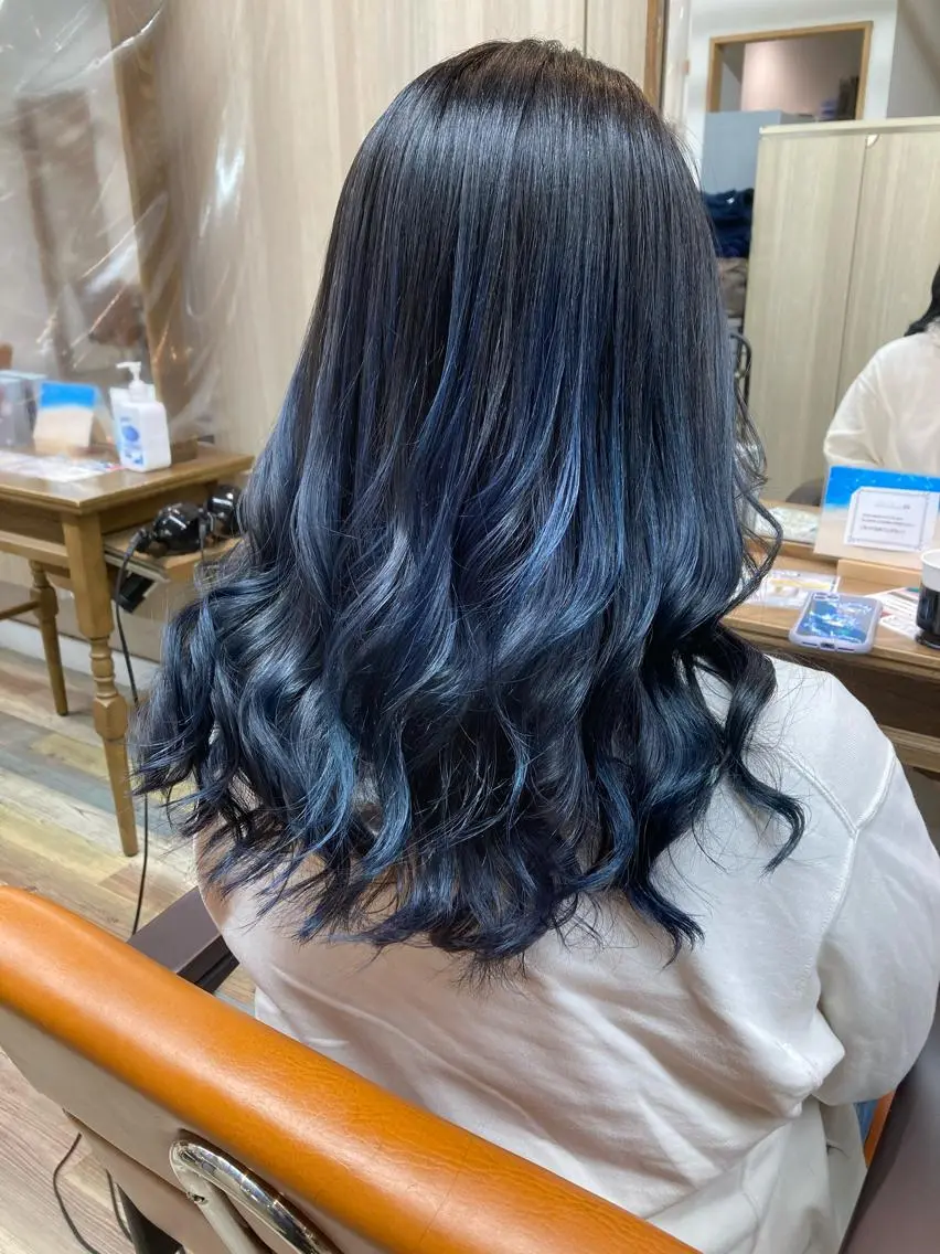 セミロング カラー カット ヘアカラー トリートメント ヘアセット ✂️似合わせの魔術師 石田一樹✂️のヘアスタイル